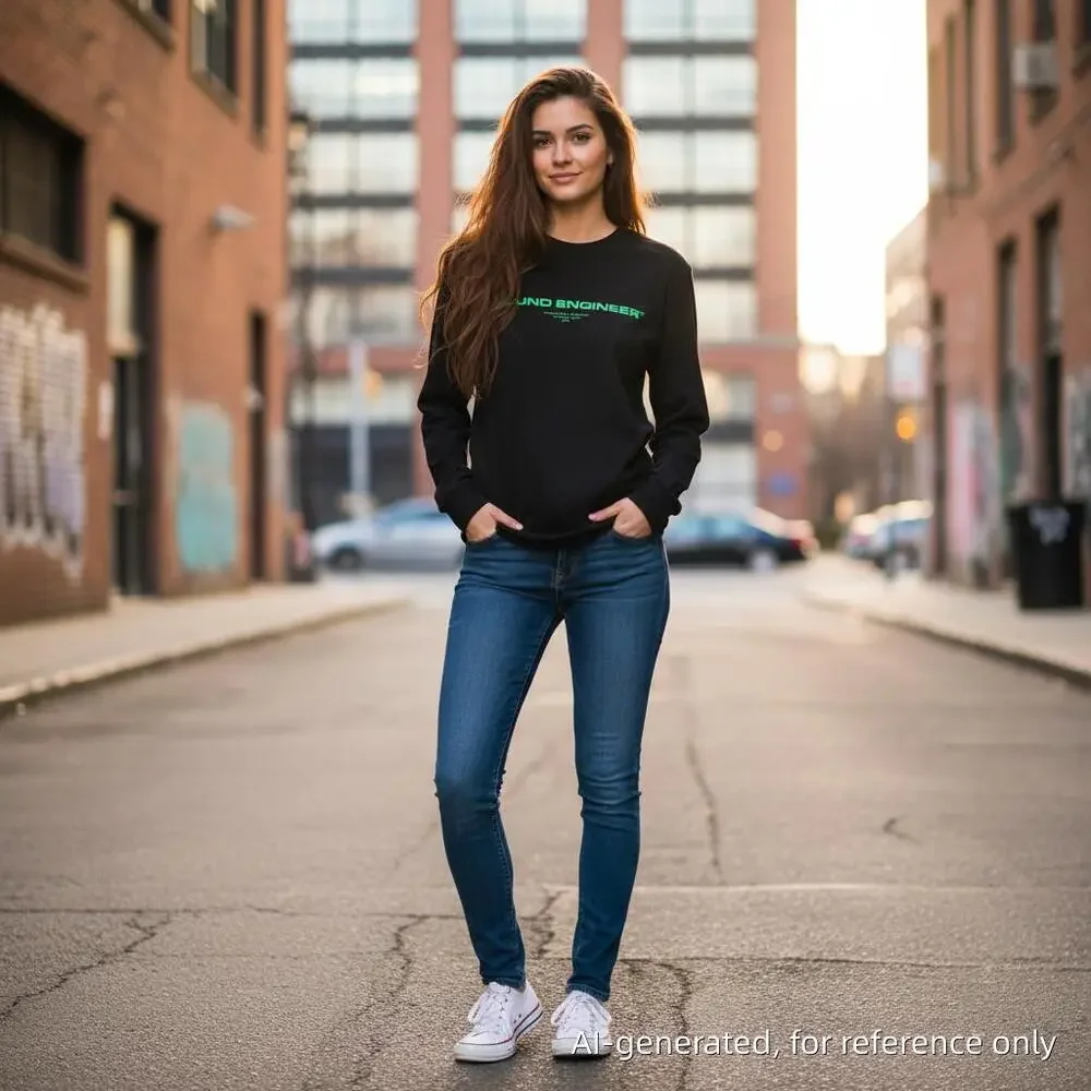 Off-White Graphic Long-Sleeve Cotton Tee Black – Size S - Picture 2 of 15